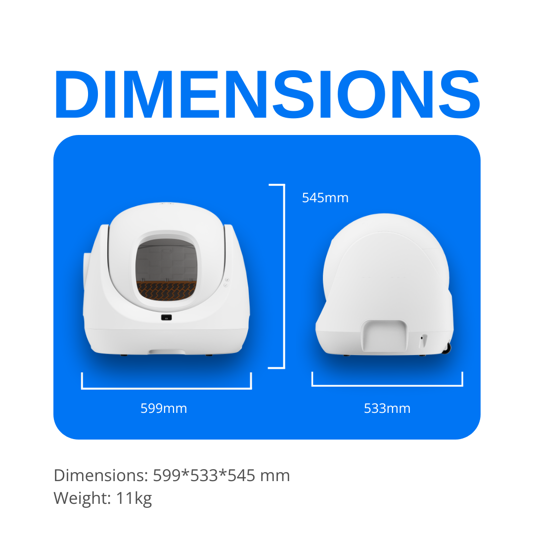 <BEST-SELLER> CATLINK Scooper SE Baymax - Self Cleaning Litter Box