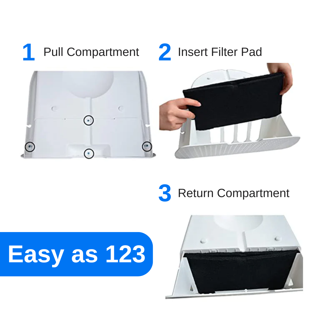 CATLINK Activated Carbon Cotton Filter for Scooper Luxury Pro / Young