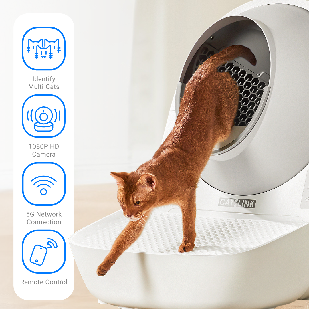 <BEST-SELLER> CATLINK Pro-X Ultra Automatic Litter Box With Camera (5Ghz Compatible)