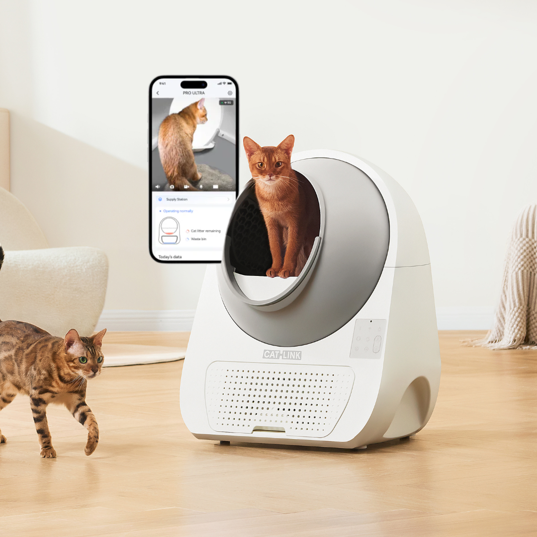 <BEST-SELLER> CATLINK Pro-X Ultra Automatic Litter Box With Camera (5Ghz Compatible)